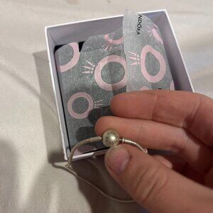 Silver, Thinner, pandora charm snake bracelet